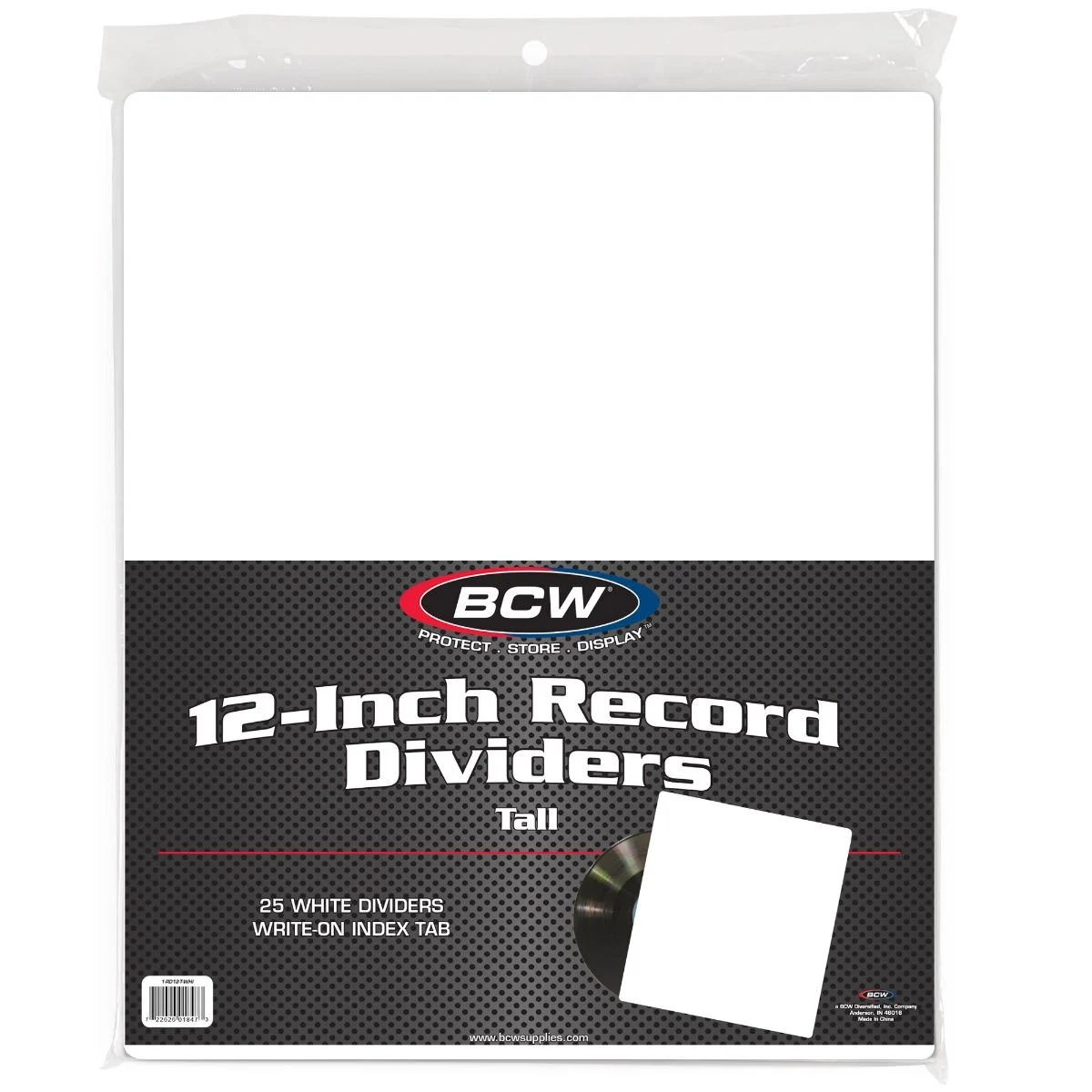 12" Dividers - White