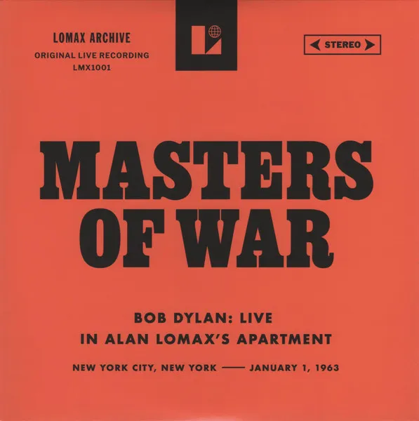 Bob Dylan - Masters of War: Live in Alan Lomax’s Apartment
